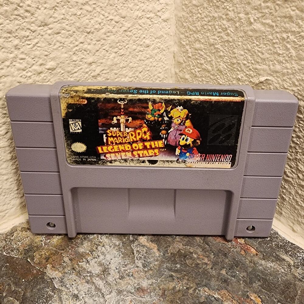 Game - Super Mario RPG: Legend of the Seven Stars - SNES - Nintendo - Square
